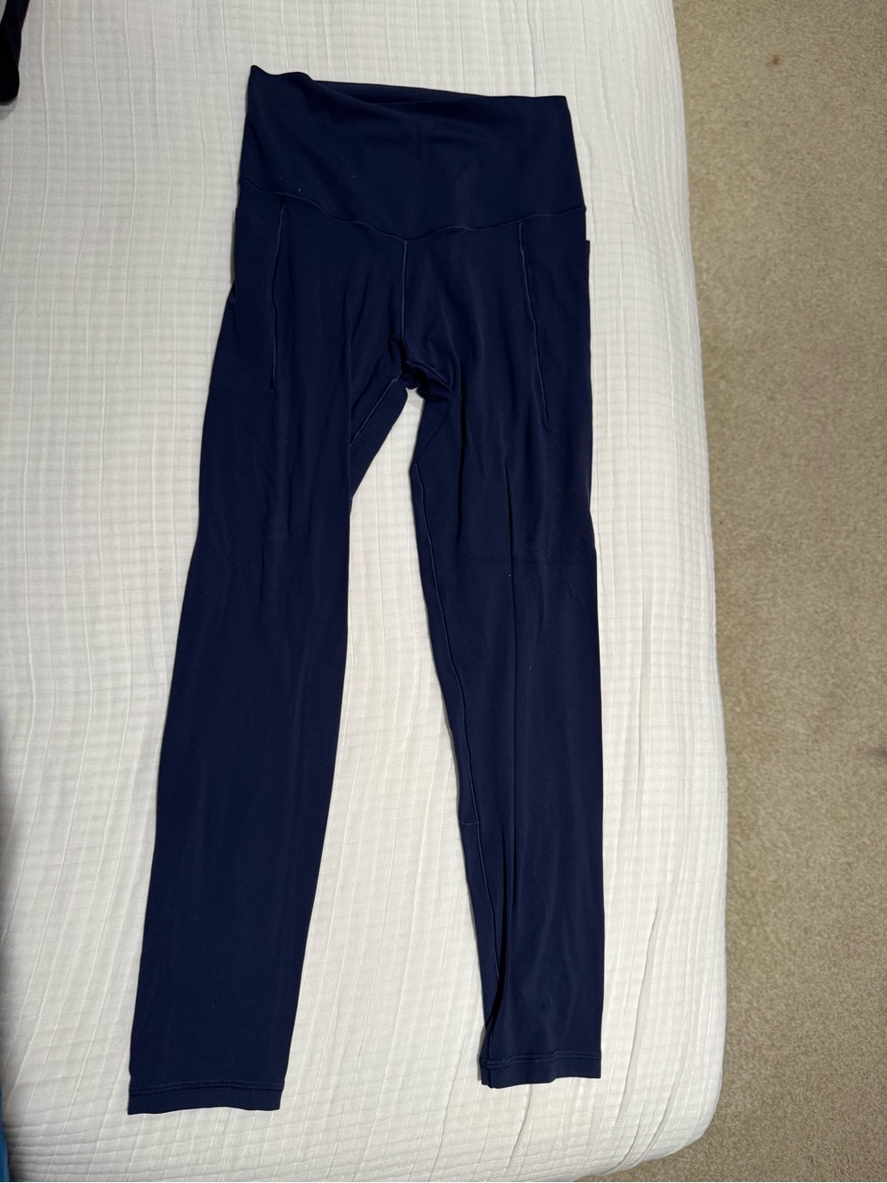 aerie Navy High-Waist Leggings